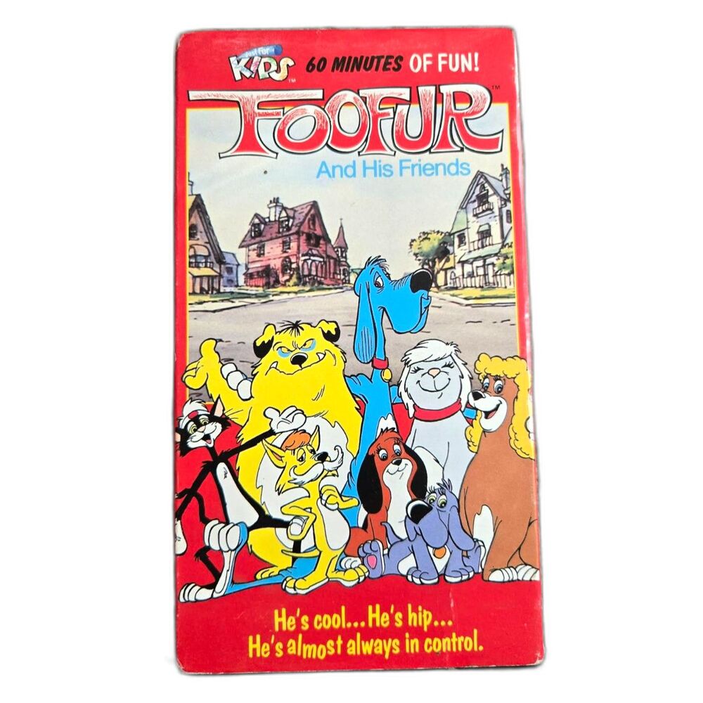 Foofur and His Friends VHS Hanna-Barbera Vintage Cartoon